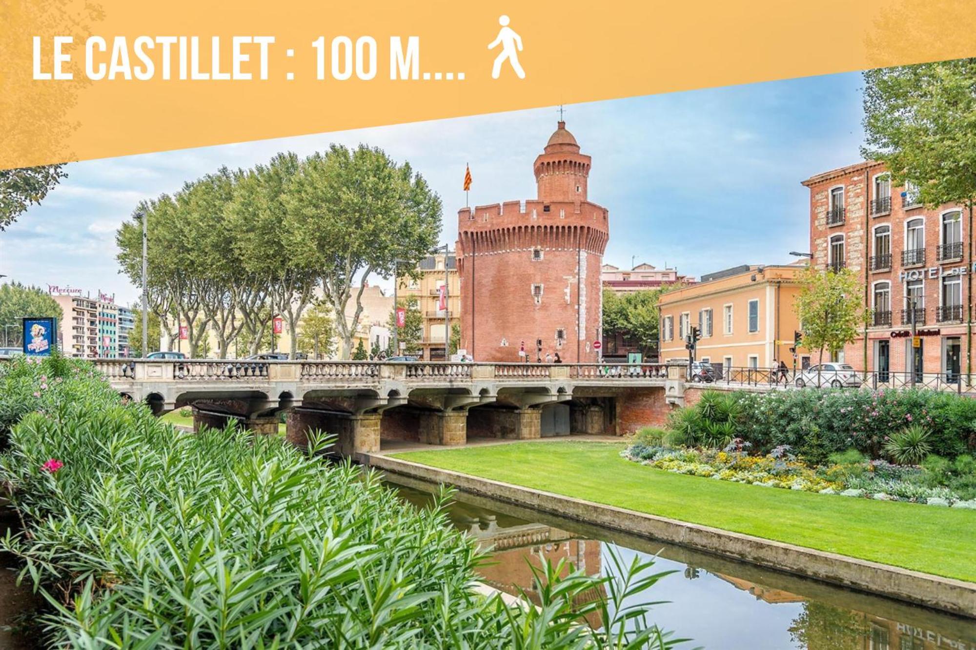 Les Suites Du Castillet Перпиньан Экстерьер фото